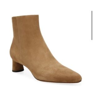 Vince Women’s Hilda Suede Ankle Boot Bootie 7.5 Brown Light Fawn